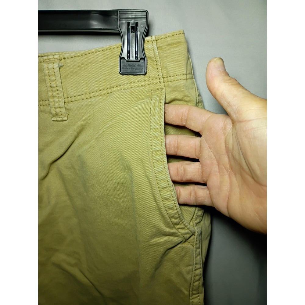 American Eagle Outfitters Longboard Shorts Mens 32 Beige Skater Grunge Bermuda - Picture 4 of 10